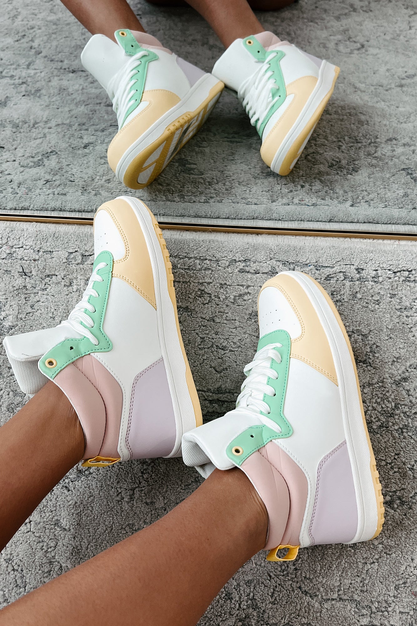 Pep In My Step High Top Sneakers (Multi)
